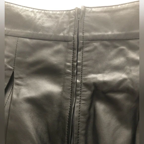 NWT S.A.S. 100% leather full skirt - Picture 10 of 10